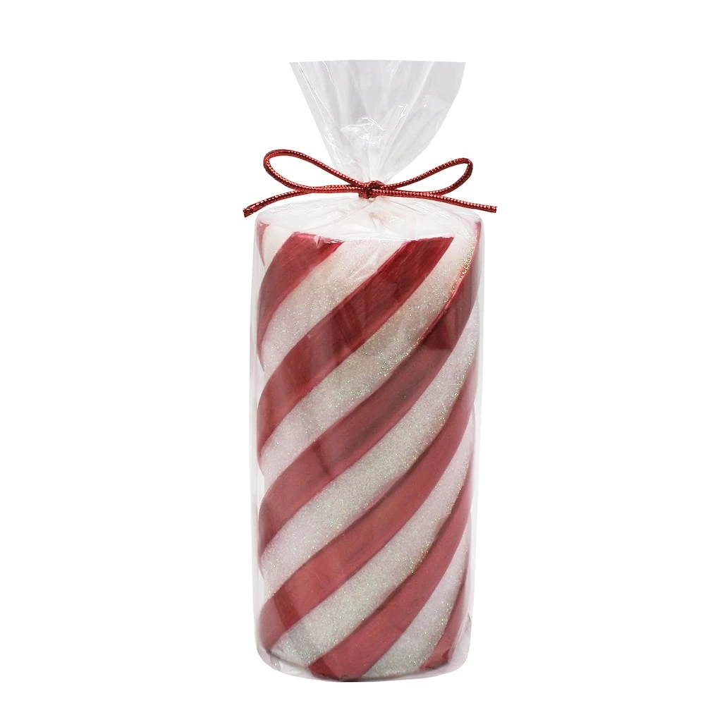 Best deal ✨ 3" x 6" Peppermint Pillar Candle by Ashland® 🔥 4 Best deal ✨ 3" x 6" Peppermint Pillar Candle by Ashland® 🔥 - Image 2