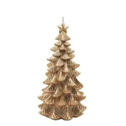 Deals ⌛ 5" x 10" Gold 🛒 Christmas Tree Candle by Ashland® 😉