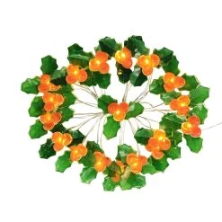 Flash Sale 🤩 18ct. Holly Berries & Leaves LED Crafting Lights by Ashland® 🔔 -Ashlandty Shop 10701966 2