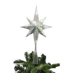 Outlet ⌛ 14" Silver Lighted Star of Bethlehem Tree Topper by Ashland® 👏 -Ashlandty Shop 10701972 3