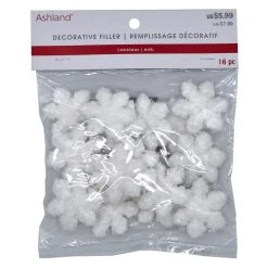 Flash Sale ❤️ White Glitter Snowflakes by Ashland® 🌟 -Ashlandty Shop 10702000 2
