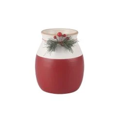 Top 10 ✨ 6.75" Red & White Holly Vase by Ashland® 🛒