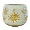Cheapest 🎉 4.4" Ceramic Snowflake Pot by Ashland® 💯 -Ashlandty Shop 10702363 1