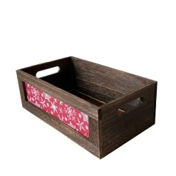 New ⭐ Medium Wooden Snowflake Crate by Ashland® 😍