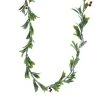 Promo ✔️ 5ft. Pre-Lit LED Red Berry Leaf Garland by Ashland® ⌛ -Ashlandty Shop 10702493 1