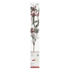 Wholesale ๐ Red Berries & Leaves Twig With 16 Lights by Ashland® โจ