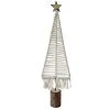 Promo ✔️ 19.3" Macramé 🌟 Christmas Tree Decoration by Ashland® ⌛ -Ashlandty Shop 10702540 1