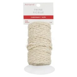 Outlet 🌟 75ft. Metallic Cream Twine by Ashland® 👏