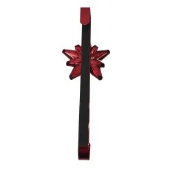 Hot Sale ✔️ 15'' Metallic Red Bow Wreath Hanger by Ashland® 🧨 -Ashlandty Shop 10702866 3