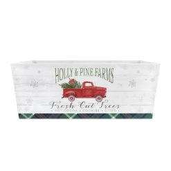 Promo 👍 Large Tree Truck Christmas Gift Bin by Ashland® 👍 -Ashlandty Shop 10703266 2