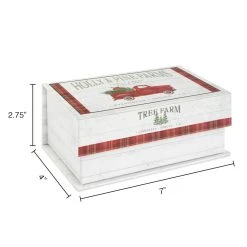Brand new 👏 X-Small Christmas Tree Decorative Box by Ashland® 💯 -Ashlandty Shop 10703269 3