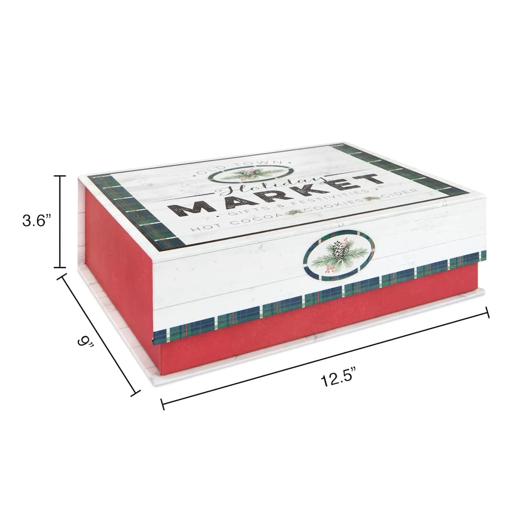 Brand new π Small Holiday Market 𧨠Christmas Tree Decorative Box by Ashland® β¨ 5 Brand new π Small Holiday Market 𧨠Christmas Tree Decorative Box by Ashland® β¨ - Image 3