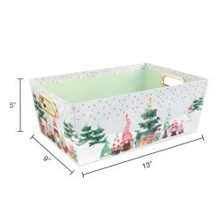 Brand new 🎁 Large Gnome Gift Bin by Ashland® 🔔 -Ashlandty Shop 10703305 3