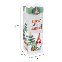 Budget 🔔 Holiday Gnome Wine Gift Box by Ashland® ❤️ -Ashlandty Shop 10703649 3