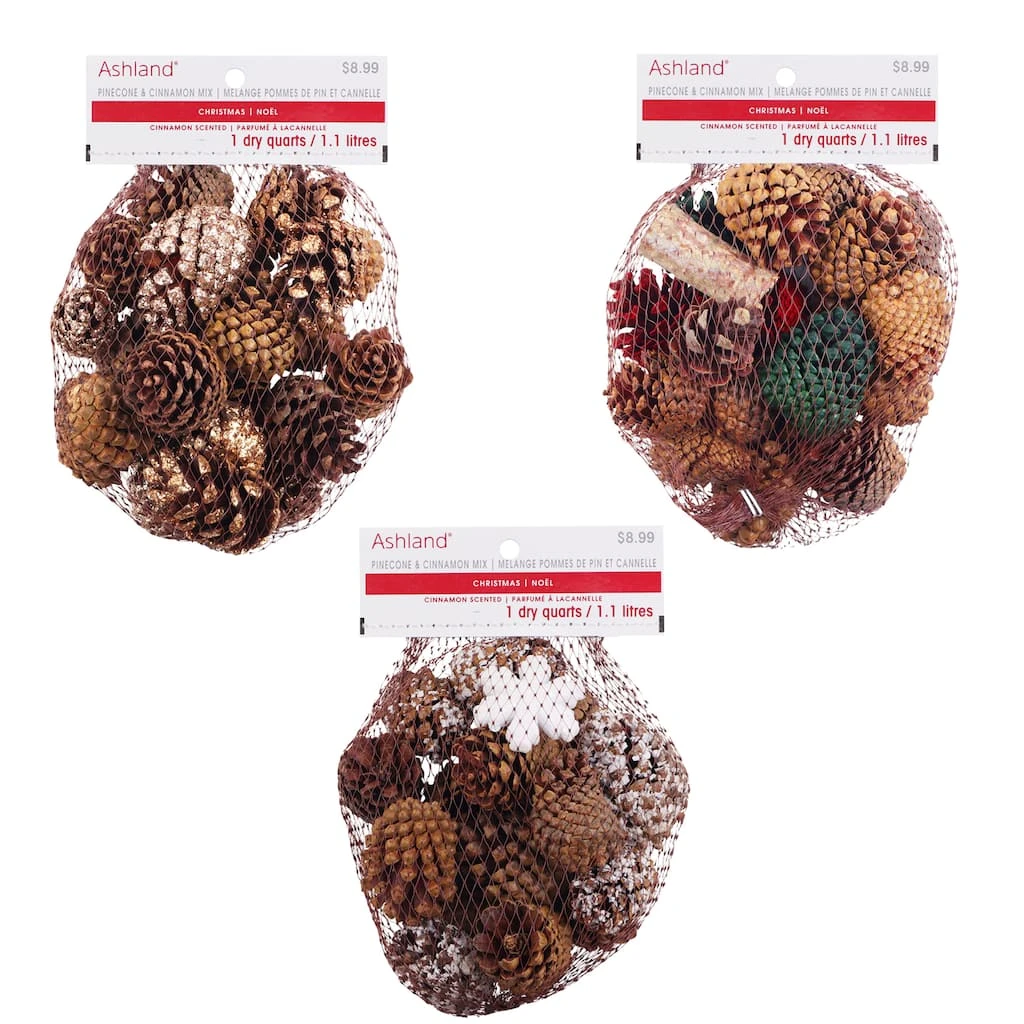 Hot Sale 🤩 Assorted Cinnamon Scented Pinecones by Ashland® 🥰 3 Hot Sale 🤩 Assorted Cinnamon Scented Pinecones by Ashland® 🥰