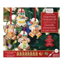 Cheap ❤️ Gingerbread Ornament Activity Kit by Michaels 🥰