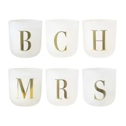 Cheapest 🎉 Assorted Monogram Candle by Ashland® 👏