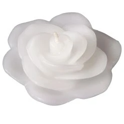 Best Pirce ❤️ 48 Pack: Gardenia Floating Rose Candle by Ashland® ⭐
