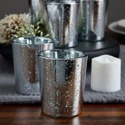 Flash Sale 👏 12 Packs: 6 ct. (72 total) 2.5" Silver Mercury Glass Votive Holders by Ashland® Élégance™ ⌛ -Ashlandty Shop MP197809 20