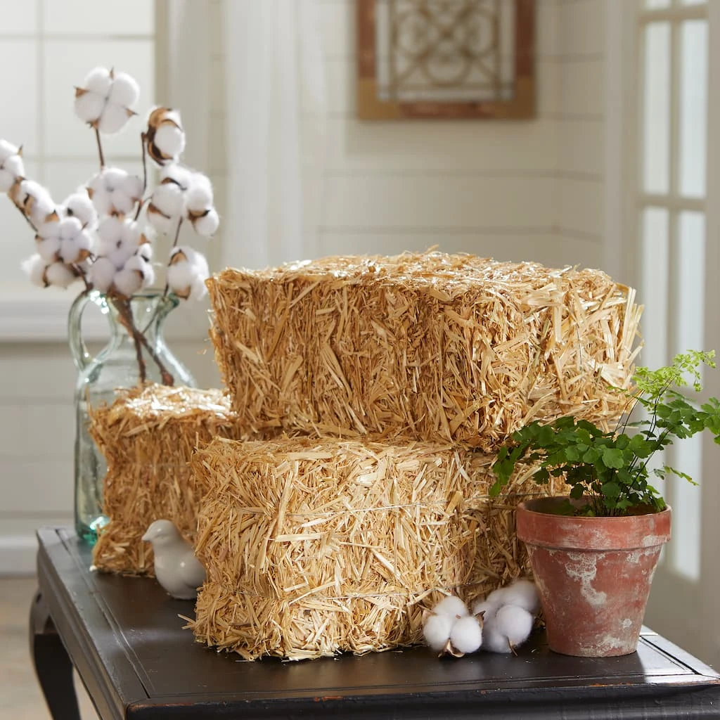 Deals π 12 Pack: 13" Decorative Straw Bale by Ashland® β 8 Deals π 12 Pack: 13" Decorative Straw Bale by Ashland® β - Image 6