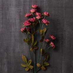 Brand new 😉 12 Pack: Floral Essentials Antique Red Heart Rose Spray by Ashland® ⭐ -Ashlandty Shop MP240154 22