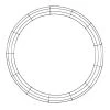 Brand new ⌛ 8 Pack: 24" Wire Wreath Frame by Ashland® ✔️ -Ashlandty Shop MP278394 1