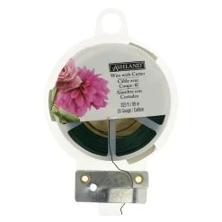 Best Sale 😍 12 Pack: 26 Gauge Green Floral Wire with Cutter by Ashland® 😍