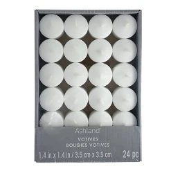 Buy 👍 12 Packs: 24 ct. (288 total) White Votives Value Pack by Ashland® Basic Elements™ 👍