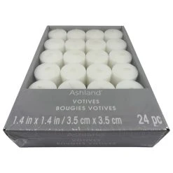 Buy 👍 12 Packs: 24 ct. (288 total) White Votives Value Pack by Ashland® Basic Elements™ 👍 -Ashlandty Shop MP317957 5