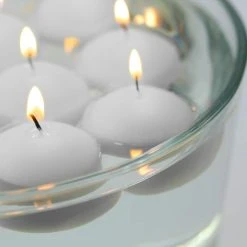 Hot Sale 🛒 12 Packs: 40 ct. (240 total) Basic Elements™ White Floating Candles Value Pack by Ashland® ✔️ -Ashlandty Shop MP317961 3