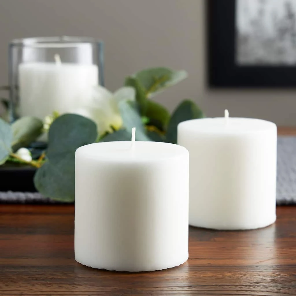 Cheap π 12 Packs: 3 ct. (36 total) Basic Elements™ White Pillar Candles by Ashland® β¨ 4 Cheap π 12 Packs: 3 ct. (36 total) Basic Elements™ White Pillar Candles by Ashland® β¨ - Image 2