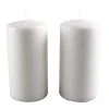 Buy ✨ 12 Packs: 2 ct. (24 total) White Pillar Candle Pair by Ashland® ⭐ -Ashlandty Shop MP317969 1