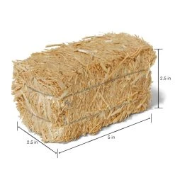 Buy ✨ 12 Pack: 5" Decorative Straw Bale by Ashland® ❤️ -Ashlandty Shop MP322669 2