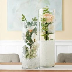 Budget 🥰 12 Pack: 18" Cylinder Glass Vase by Ashland® 🥰 -Ashlandty Shop MP445154 20