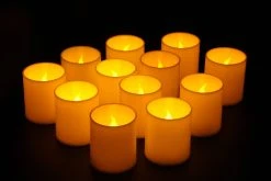Brand new 🌟 12 Packs: 12 ct. (144 total) Basic Elements™ White LED Votives by Ashland® 💯 -Ashlandty Shop MP519784 2