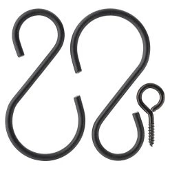 Hot Sale 🌟 24 Packs: 2 ct. (48 total) Black Extension S Hook by Ashland® ✨
