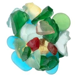 Promo ⭐ 8 Pack: Mixed Aqua Sea Glass Gems By Ashland® 🤩