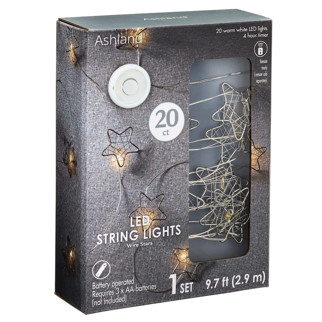 Coupon π 12 Pack: 10ft. Warm White Wired Star LED String Lights by Ashland™ π 6 Coupon π 12 Pack: 10ft. Warm White Wired Star LED String Lights by Ashland™ π - Image 4
