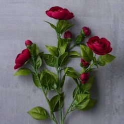 Promo 🔔 12 Pack: Burgundy Ranunculus Spray by Ashland® ⭐ -Ashlandty Shop MP626427 22