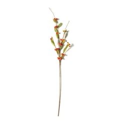 Deals 👏 12 Pack: Orange & Yellow Berry Branch Stem by Ashland® ⭐ -Ashlandty Shop MP626487 21