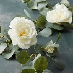 Outlet 🤩 12 Pack: 6ft. Rose & Eucalyptus Garland by Ashland® 😉 -Ashlandty Shop MP626975 20
