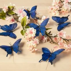 Best Pirce ⌛ 8 Packs: 6 ct. (48 total) Blue Feather Butterflies by Ashland® 🧨 -Ashlandty Shop MP627152 22