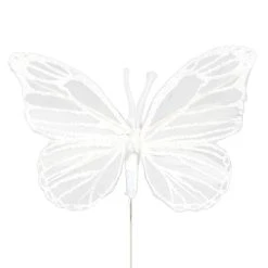 Best Pirce 🤩 8 Packs: 5ct. (40 total) 8.6" White Feather Butterflies by Ashland® ✔️ -Ashlandty Shop MP627155 3