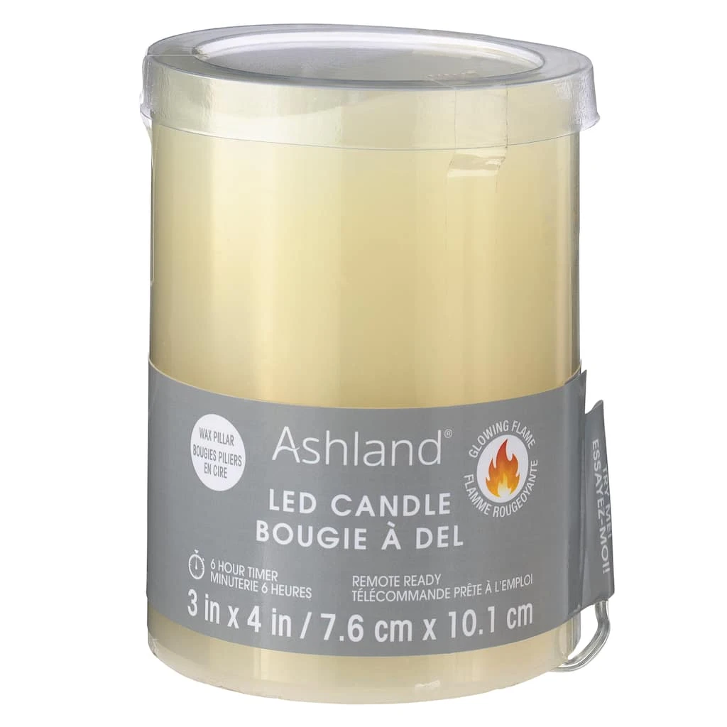 Cheap ✨ 12 Pack: 3" x 4" LED Flame Pillar Candle by Ashland® 🔥 4 Cheap ✨ 12 Pack: 3" x 4" LED Flame Pillar Candle by Ashland® 🔥 - Image 2