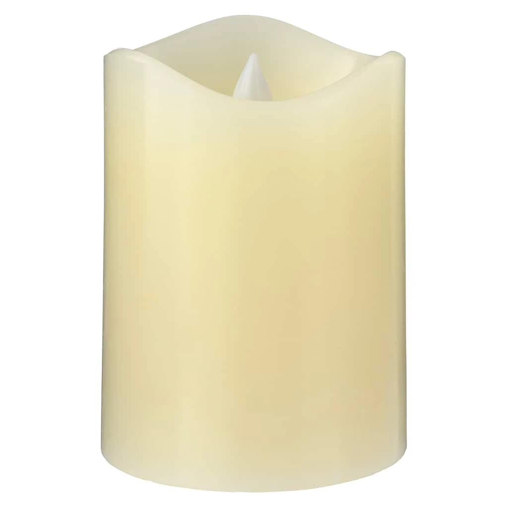 Cheap ✨ 12 Pack: 3" x 4" LED Flame Pillar Candle by Ashland® 🔥 3 Cheap ✨ 12 Pack: 3" x 4" LED Flame Pillar Candle by Ashland® 🔥