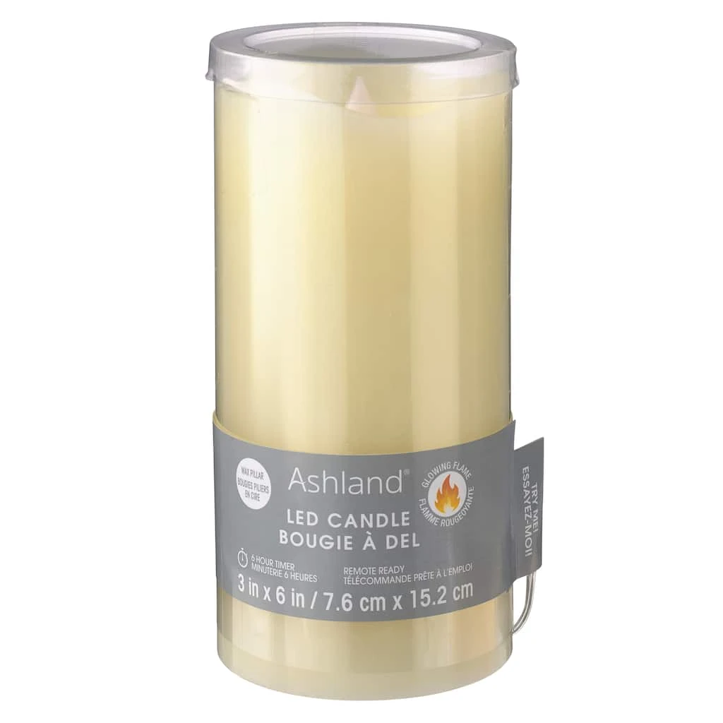 Cheap ✨ 6 Pack: 3" x 6" LED Flame Pillar Candle by Ashland® ⭐ 4 Cheap ✨ 6 Pack: 3" x 6" LED Flame Pillar Candle by Ashland® ⭐ - Image 2
