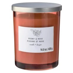 New 💯 8 Pack: Peony & Rose 2-Wick Jar Candle by Ashland® ⭐