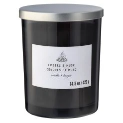 Wholesale 🛒 8 Pack: Embers & Musk 2-Wick Jar Candle by Ashland® 🔥