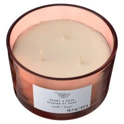 Best deal 👍 8 Pack: Peony & Rose 3-Wick Jar Candle by Ashland® ❤️ -Ashlandty Shop MP638413 31