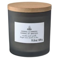 Cheapest 🧨 8 Pack: Cognac & Embers Wooden Wick Jar Candle by Ashland® ❤️